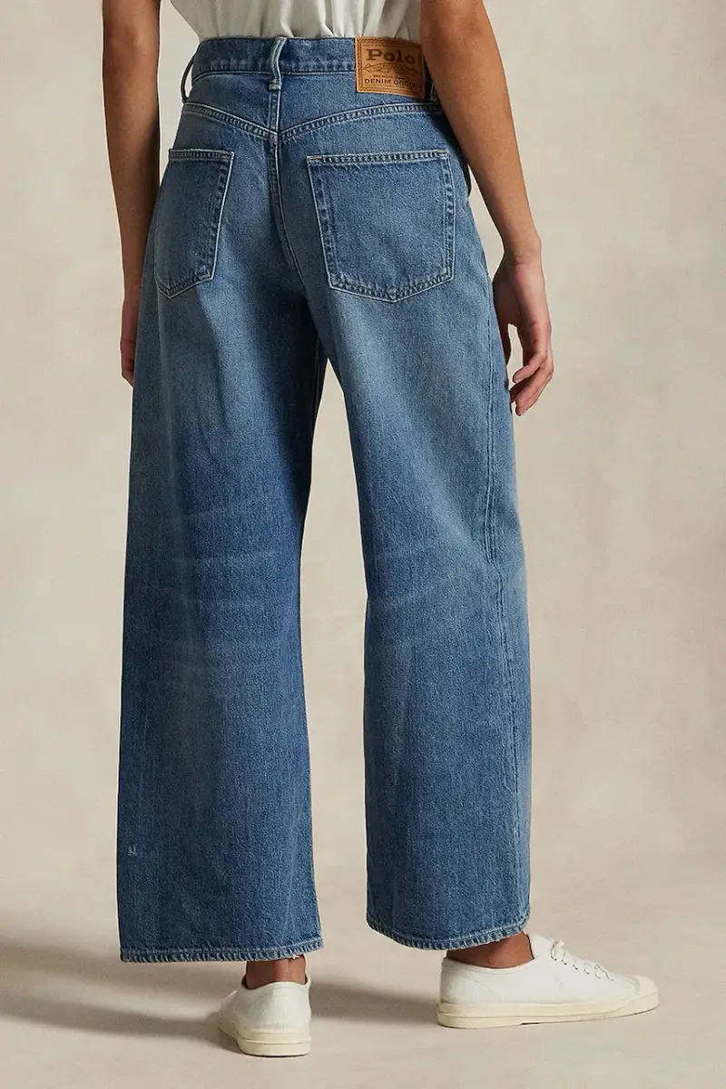 Polo Ralph Lauren Jeans Donna Blu 3766997 miniatura 4