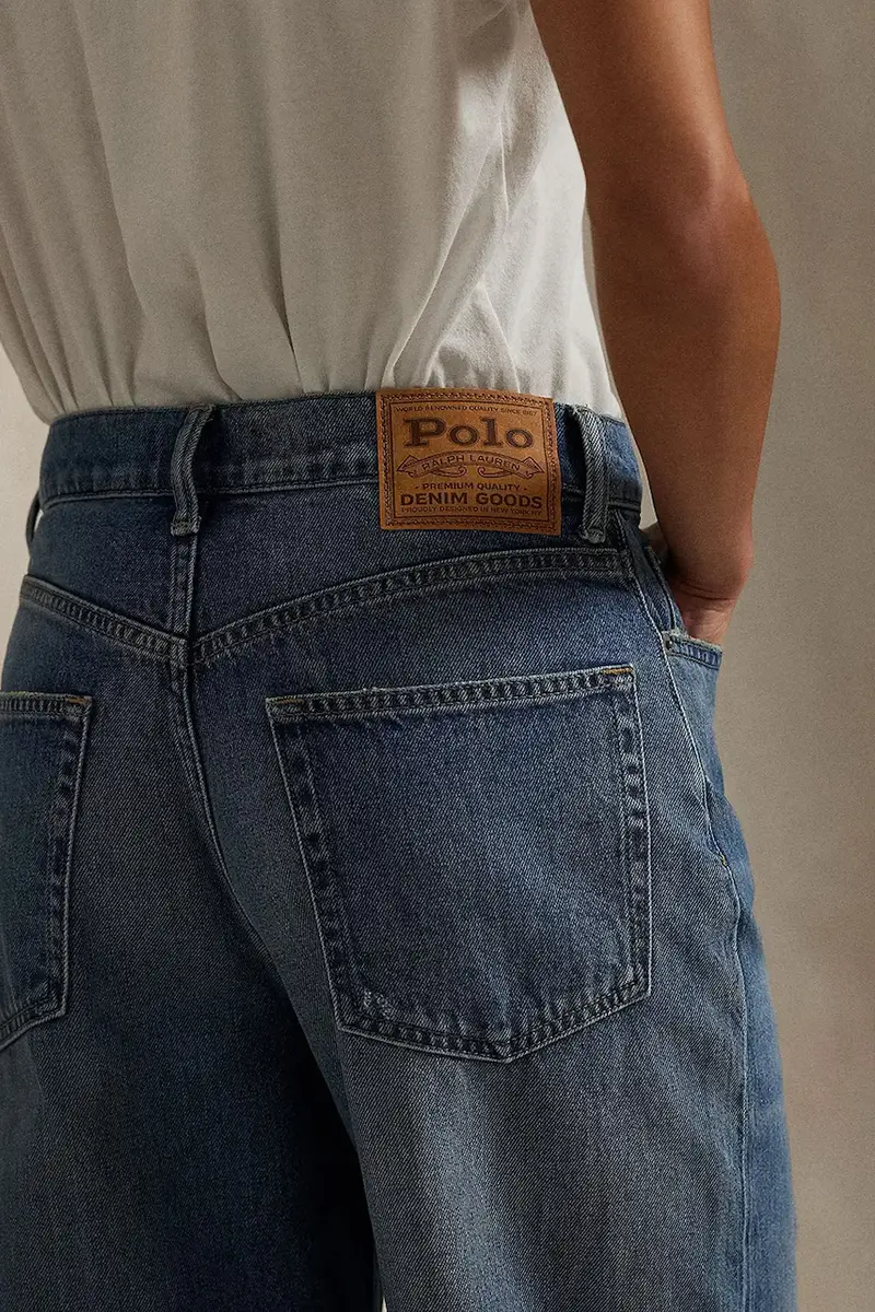 Polo Ralph Lauren Jeans Donna Blu 3766997 miniatura 5