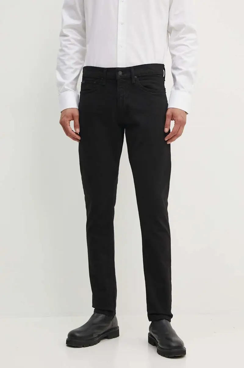 Polo Ralph Lauren Jeans Uomo Nero 2254926