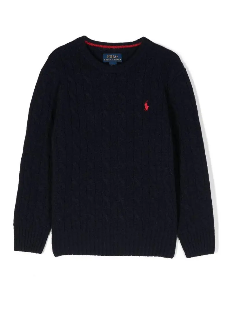 Ls cn po maglione pullover Blu