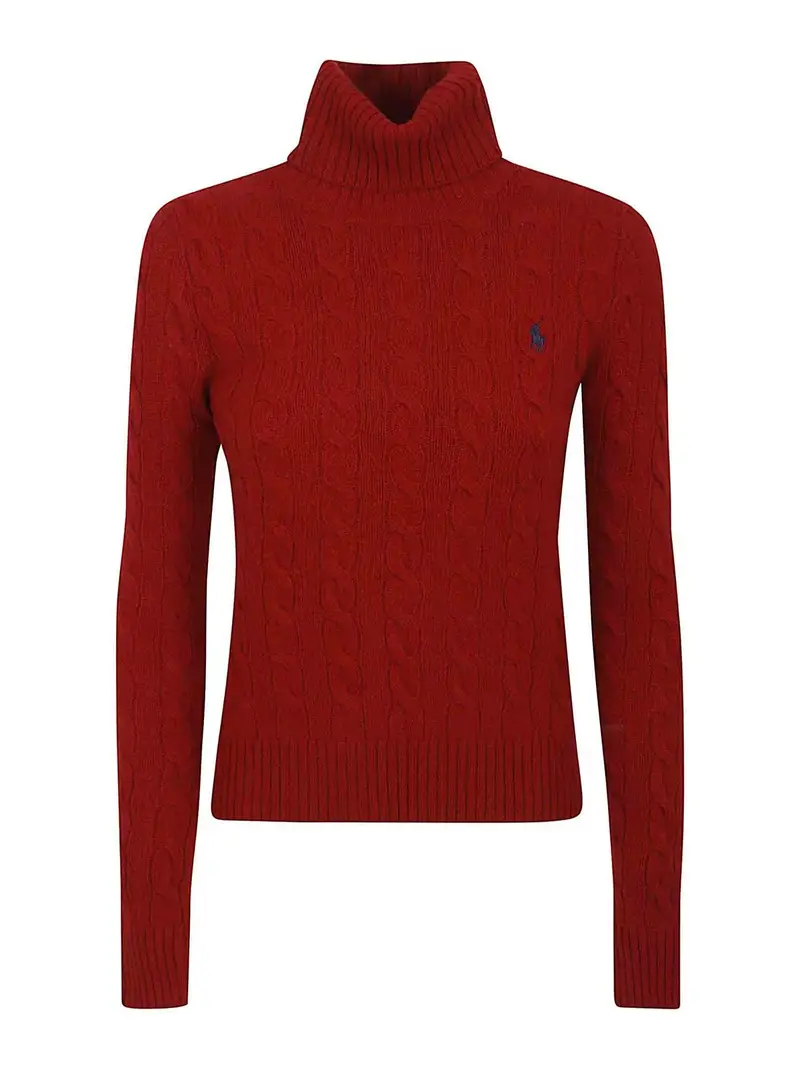 Ls Tn-Maglione a maniche lunghe Rosso