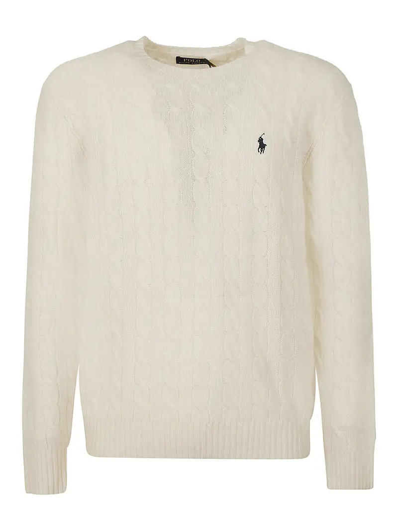 Maglia in lana Crema