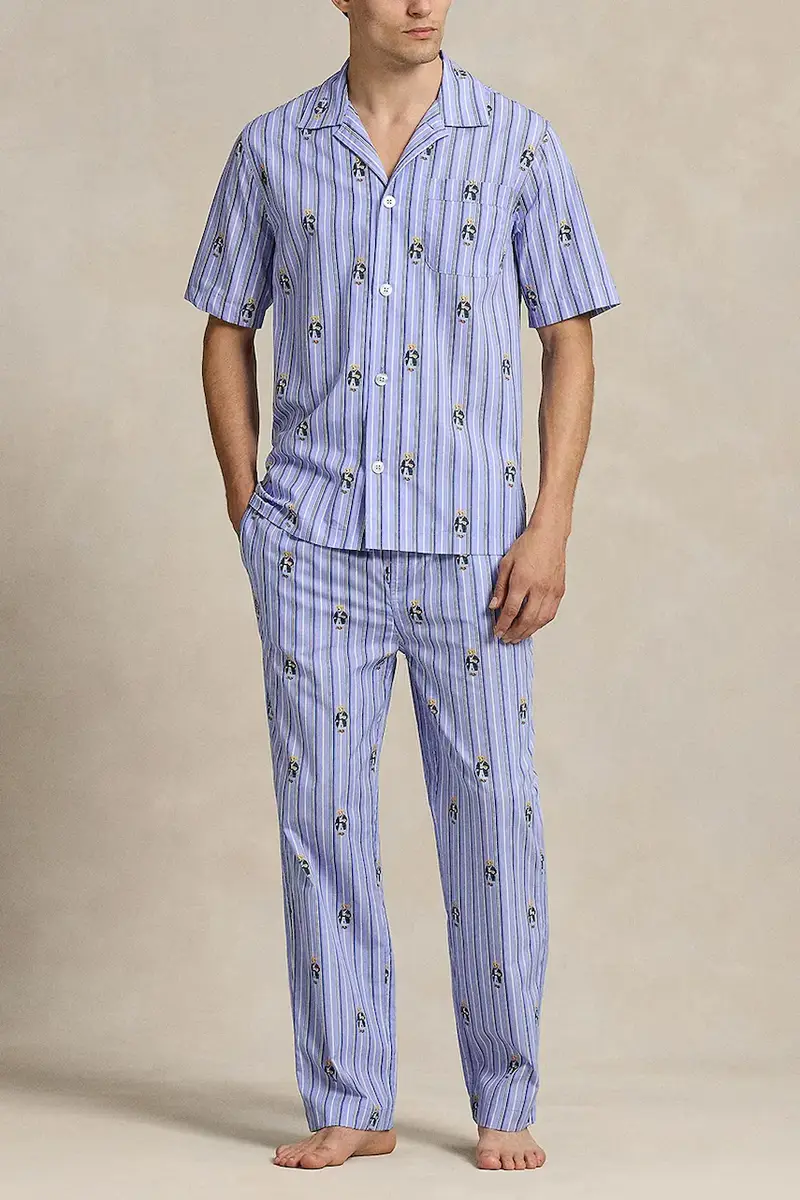 maglietta pigama uomo colore blu 714981415 miniatura 3