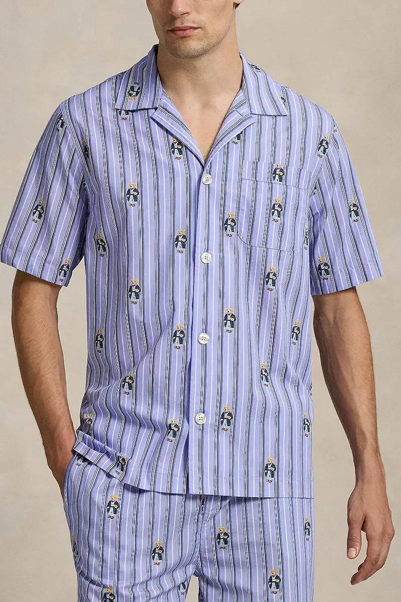 maglietta pigama uomo colore blu 714981415