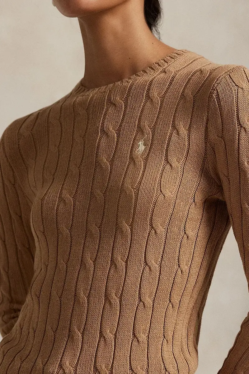 maglione con cashmere colore beige 211971795 miniatura 4