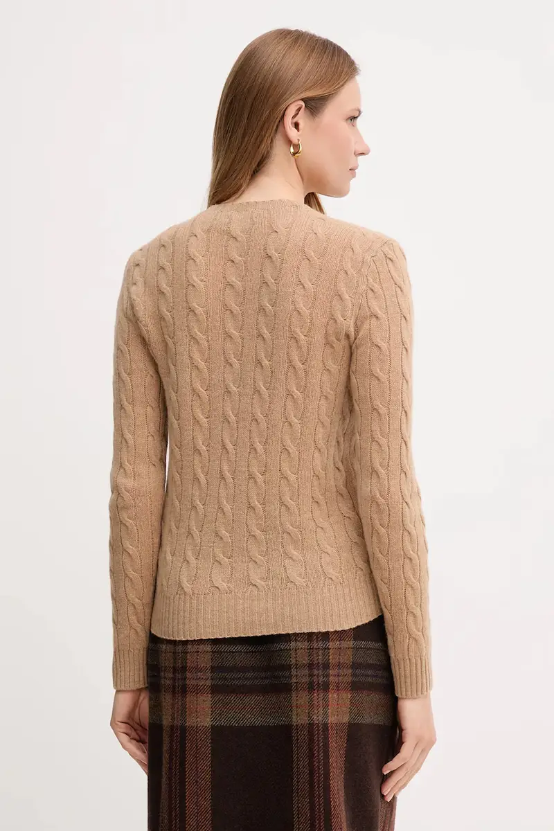 maglione donna colore beige 211971865 miniatura 3