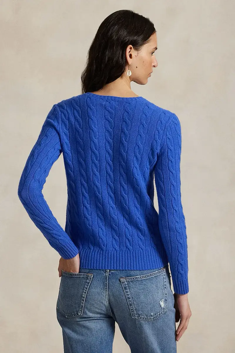 maglione donna colore blu 211971865 miniatura 2