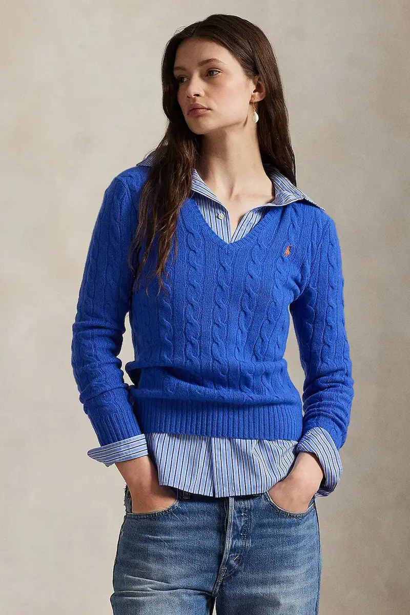 maglione donna colore blu 211971866