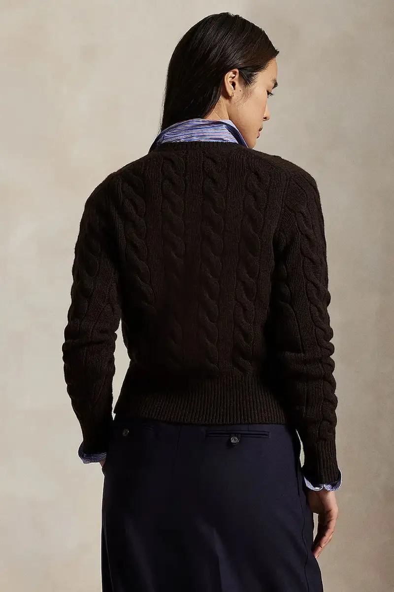 maglione donna colore marrone 211972104 miniatura 2