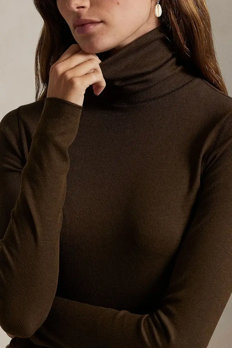 maglione donna colore marrone 211976982 miniatura 4