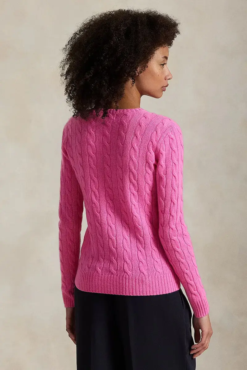 maglione donna colore rosa 211971865 miniatura 2
