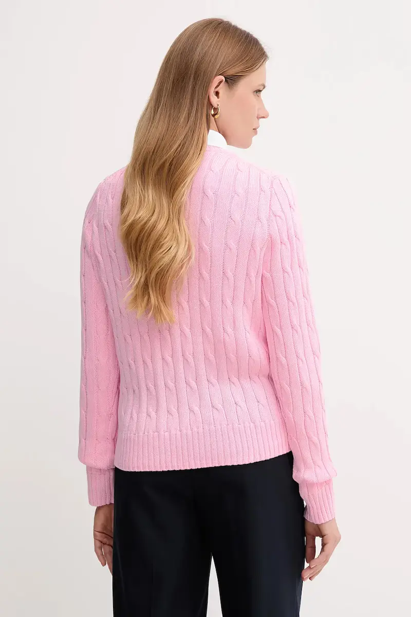 maglione donna colore rosa 211971869 miniatura 3