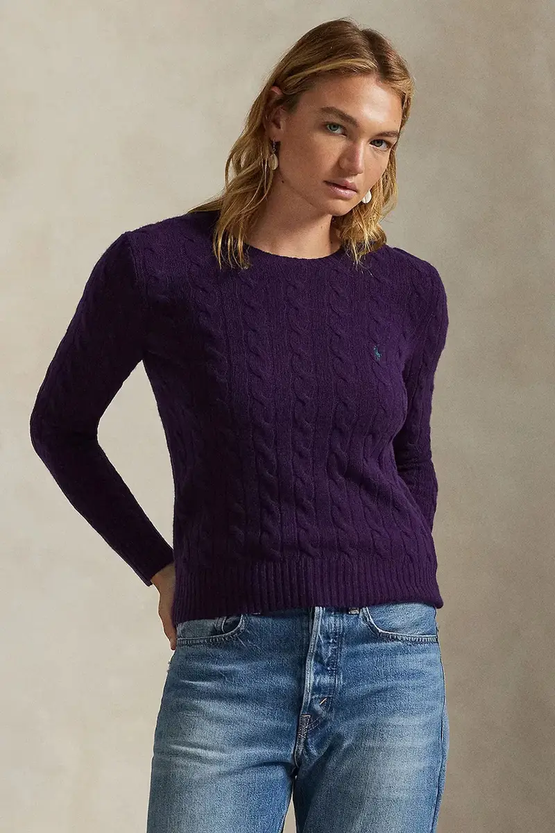 maglione donna colore violetto 211971865