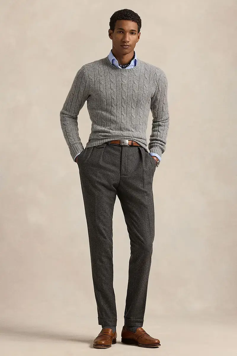 maglione in cachemirie Grigio