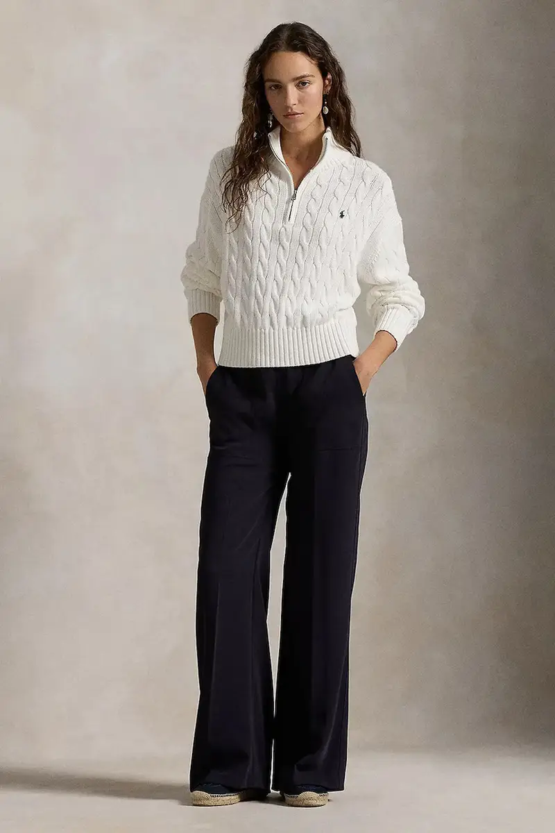 maglione in cotone colore bianco 211963467 miniatura 3