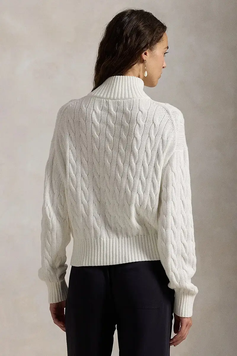 maglione in cotone colore bianco 211963467 miniatura 2