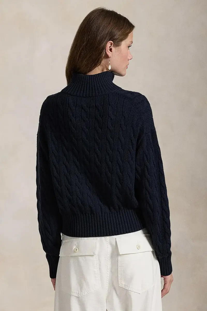 maglione in cotone colore blu 211963467 miniatura 2