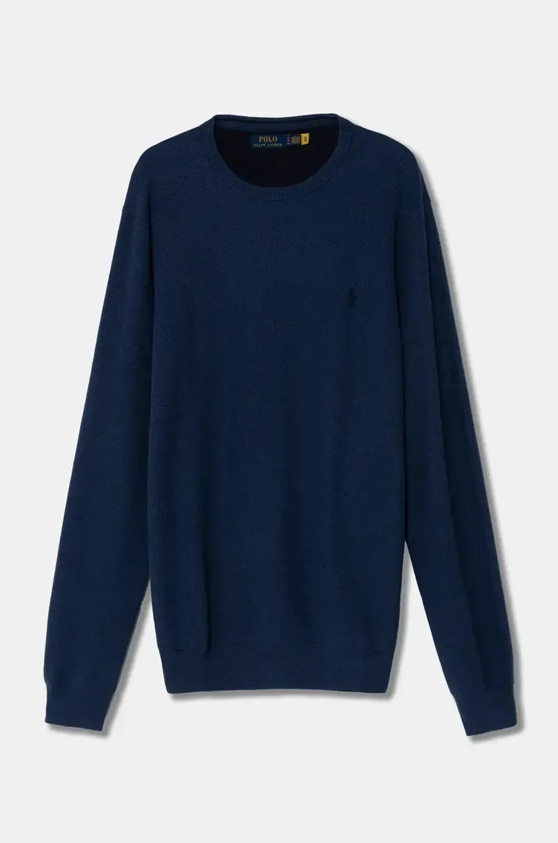 maglione in cotone colore verde 710918163 Blu