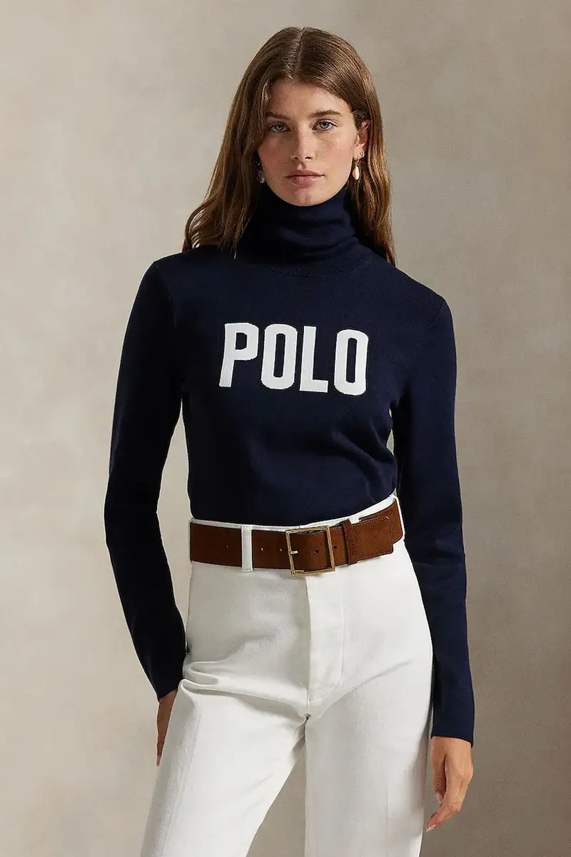 maglione in cotone donna colore blu navy 211972136