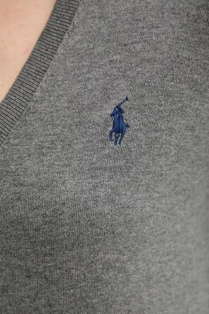 maglione in cotone donna colore grigio 211972105 miniatura 5