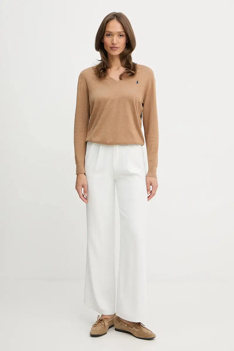 maglione in cotone donna colore verde 211972105 miniatura 2