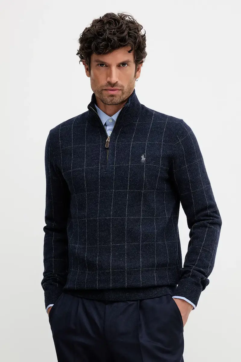 maglione in lana Blu navy