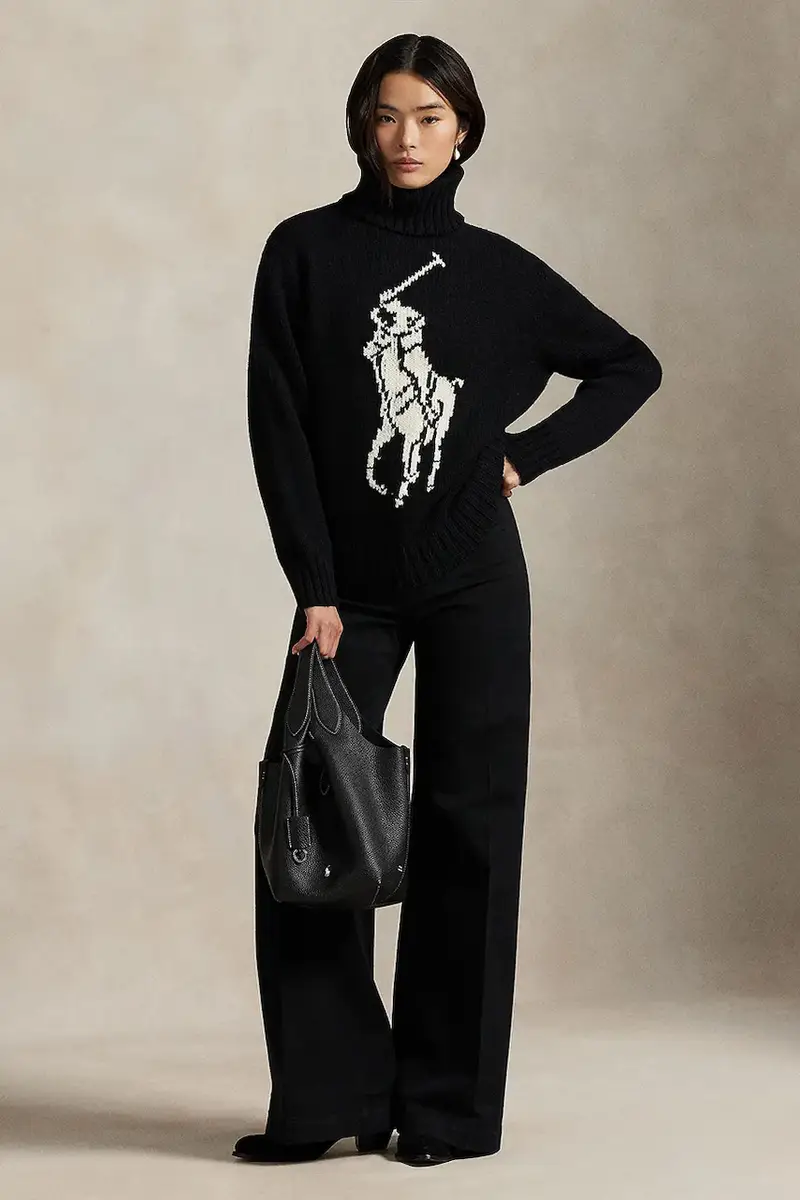 maglione in lana donna colore beige 211978329 miniatura 3