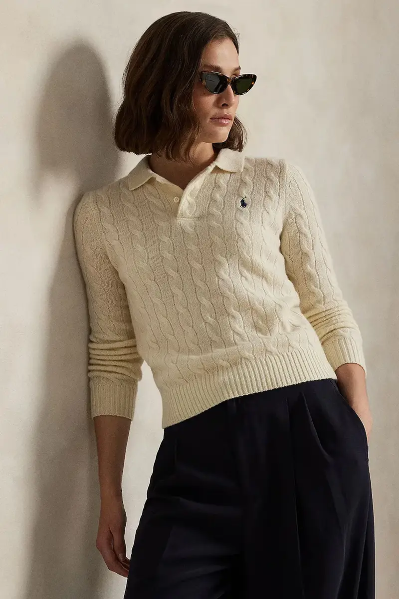 maglione in lana donna colore bianco 211972132