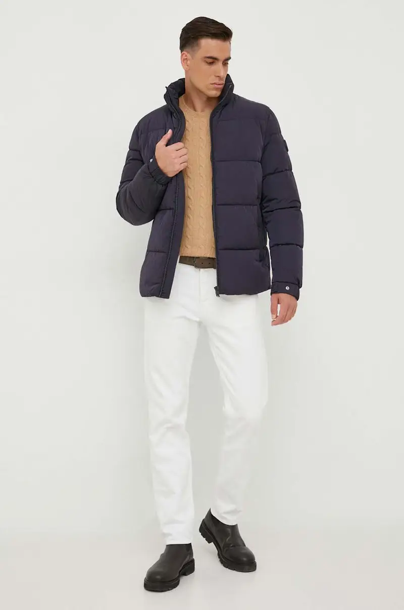 maglione in lana uomo Beige miniatura 2