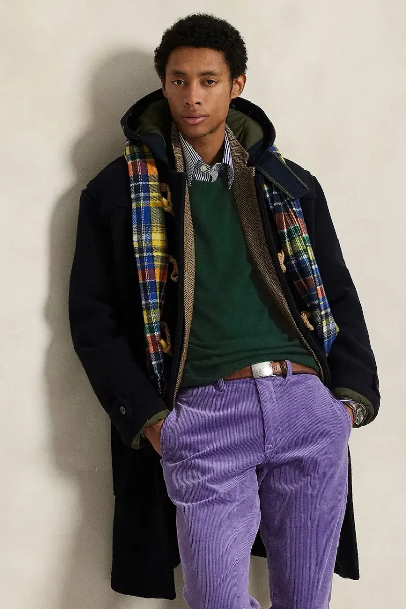 maglione in lana uomo colore verde 710974148 miniatura 4