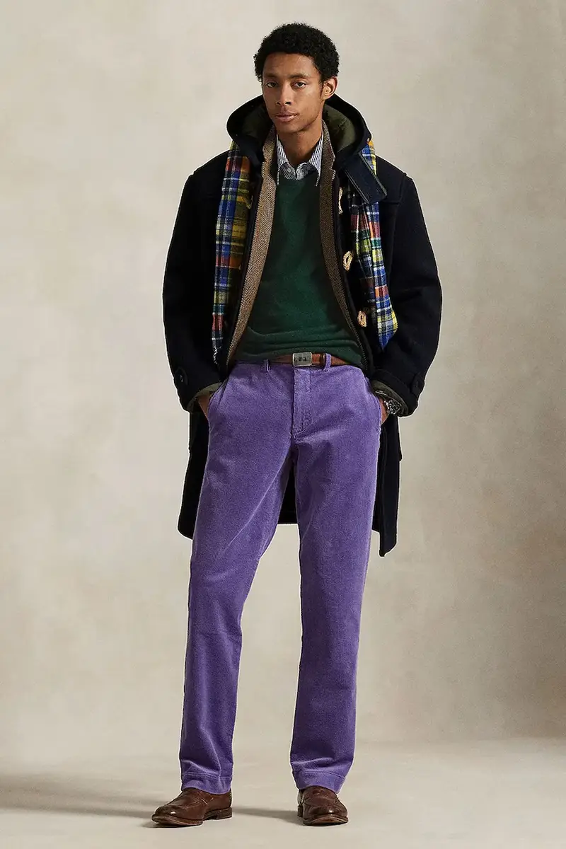 maglione in lana uomo colore verde 710974148 miniatura 5