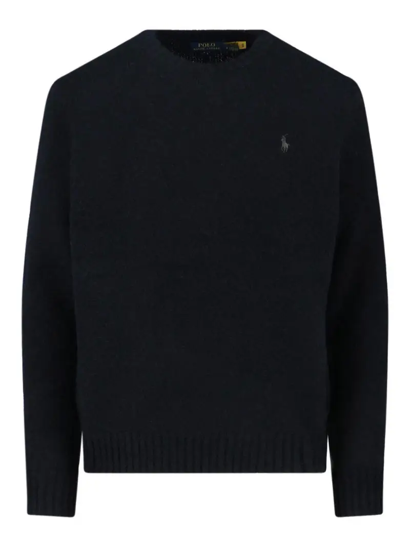 Maglione Logo Nero