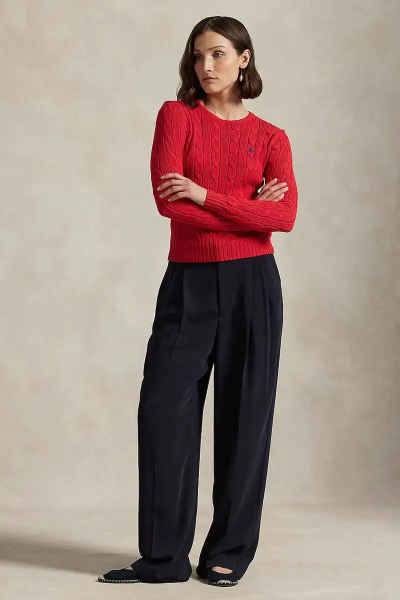 maglione Rosso miniatura 3