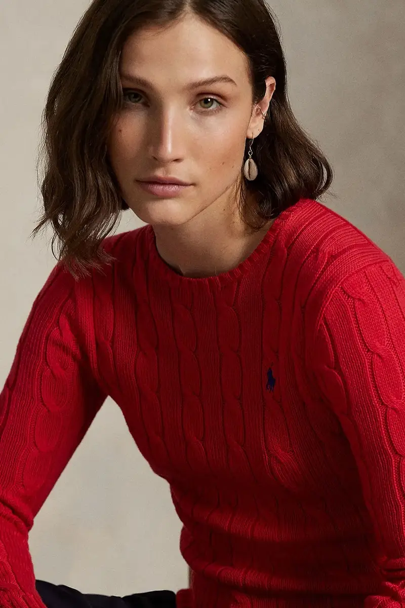 maglione Rosso miniatura 4