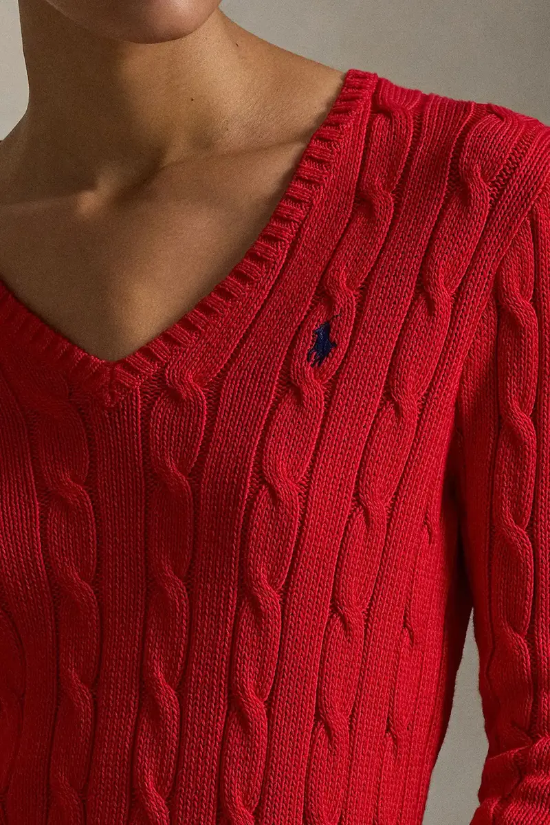 maglione Rosso miniatura 4