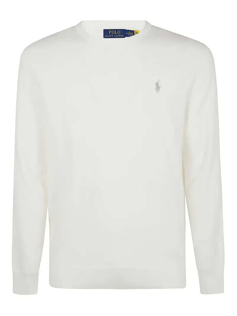 Manica lunga pullover Bianco