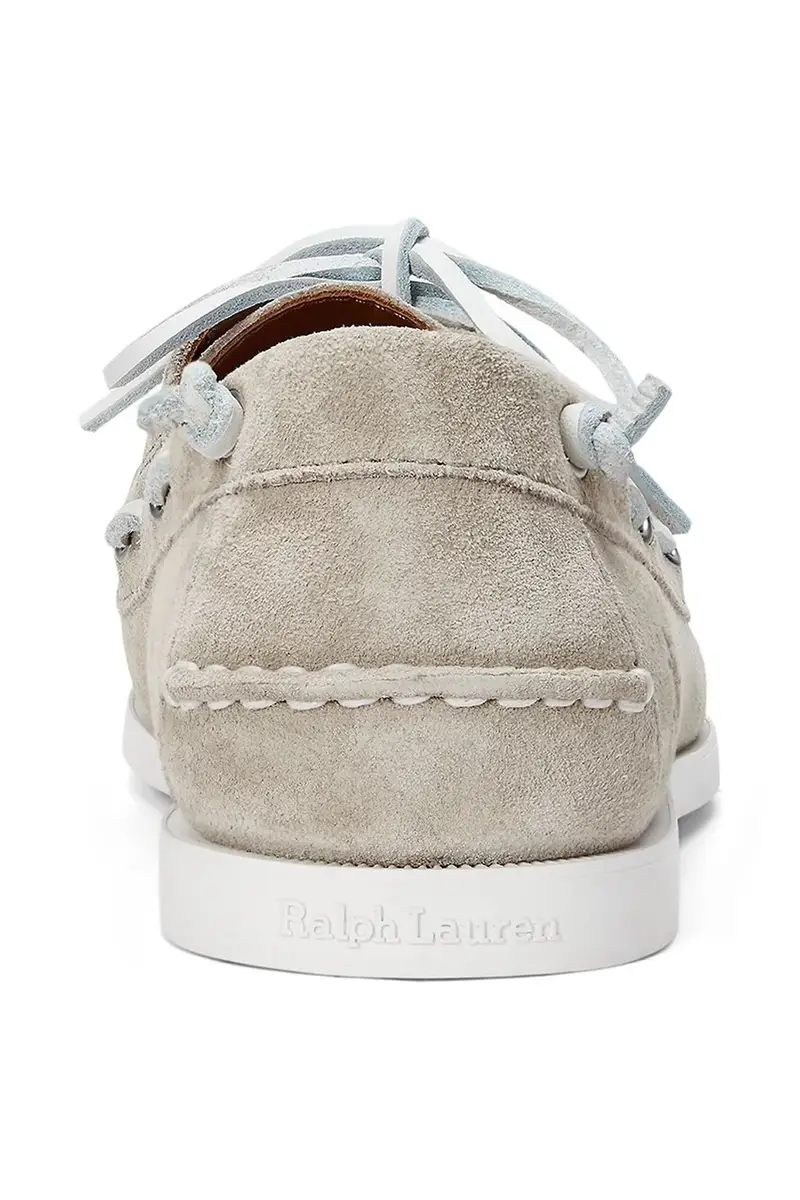 Polo Ralph Lauren Mocassini Uomo Beige 3291919 miniatura 3