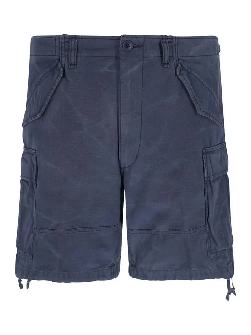 Pantaloncini Cargo Blu