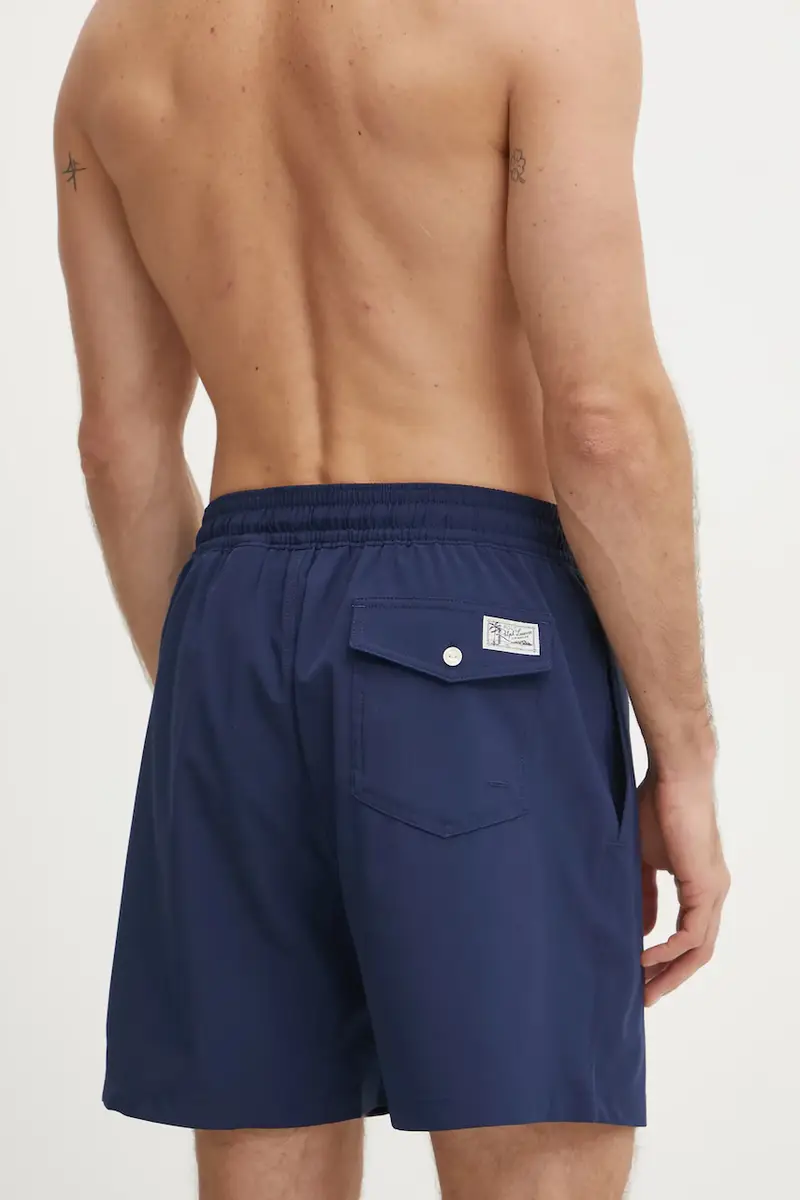 pantaloncini da bagno colore blu navy 710958076 miniatura 3