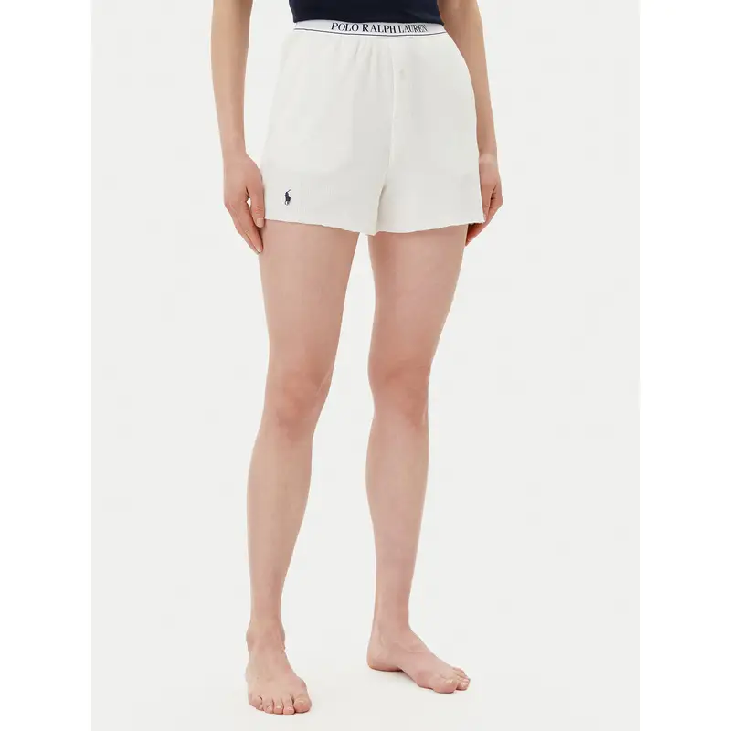 Pantaloncini del pigiama 298956519001 Écru Regular Fit Écru