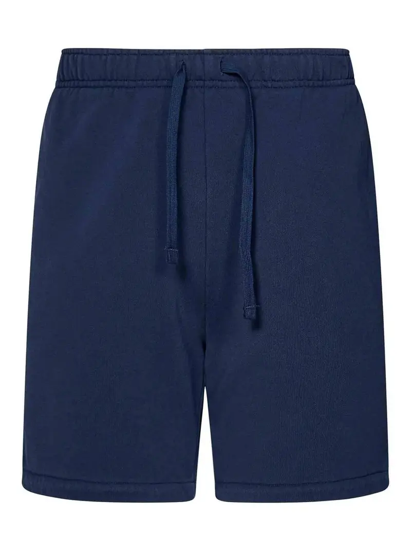Pantaloncini di cotone Blu