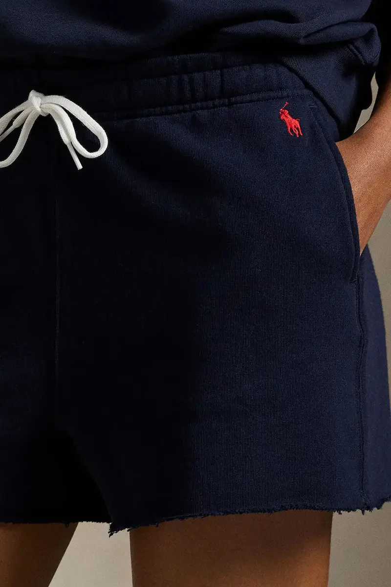 pantaloncini donna colore blu navy 211965103 miniatura 4