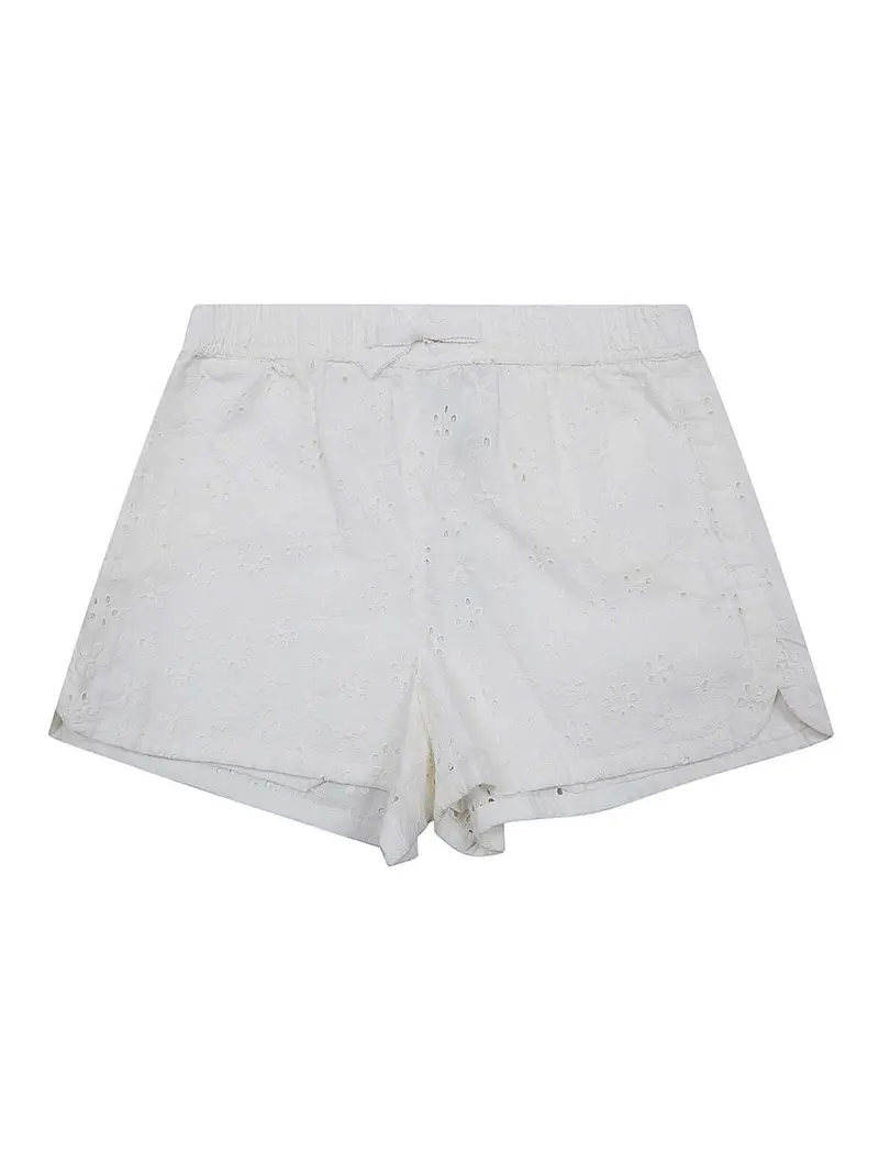Pantaloncini in tessuto Bianco