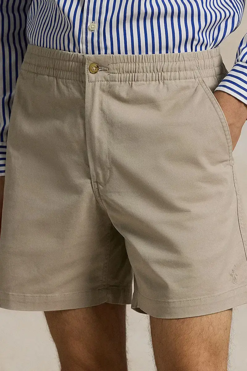 pantaloncini uomo Beige miniatura 4