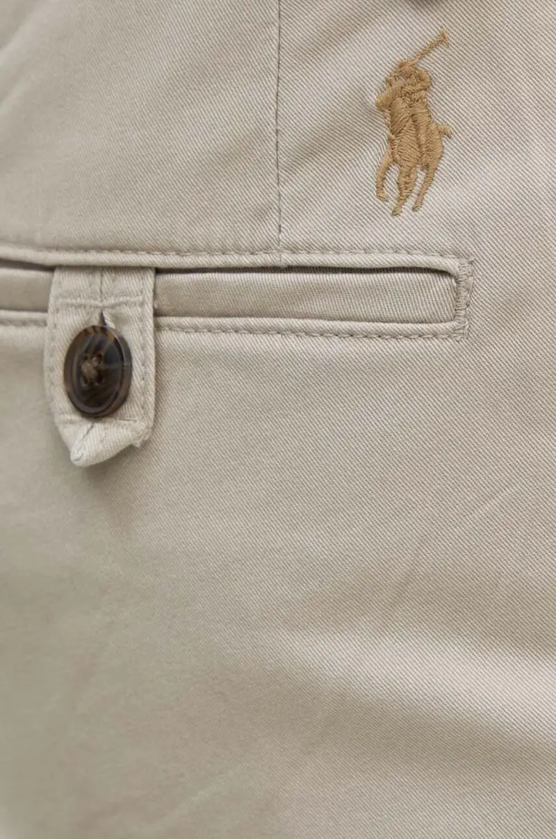 pantaloncini uomo colore beige miniatura 4