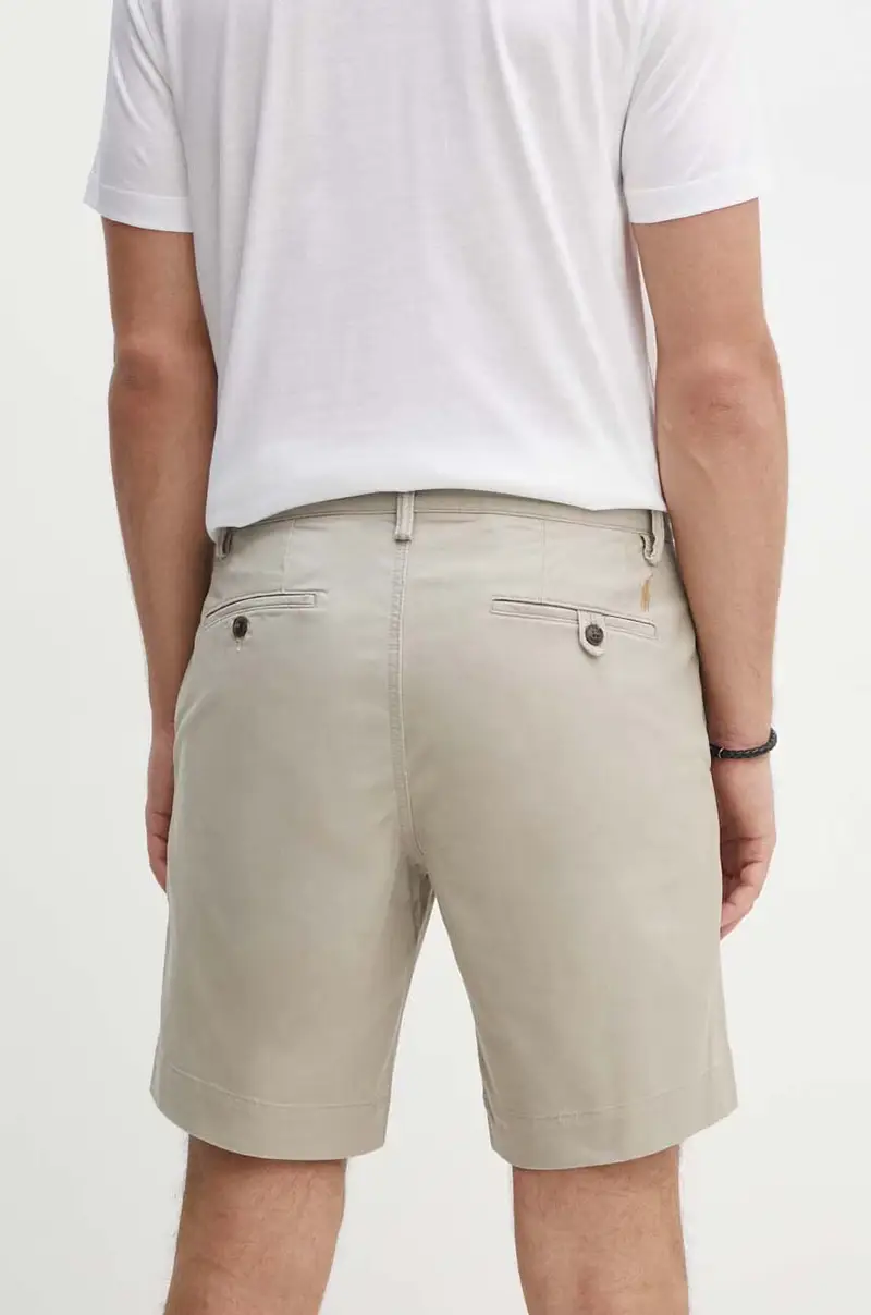 pantaloncini uomo colore beige miniatura 3