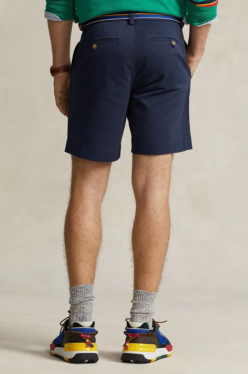 pantaloncini uomo colore blu navy miniatura 3