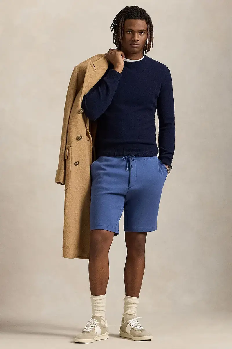 pantaloncini uomo colore nero 710881520 Blu navy