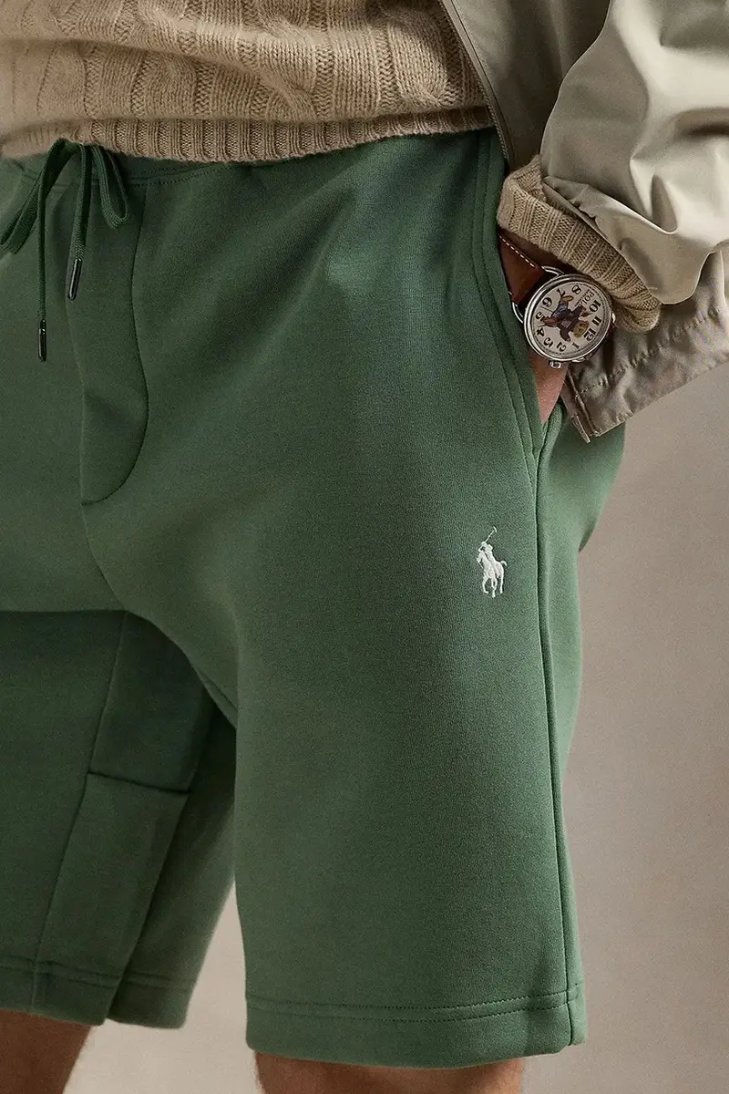 pantaloncini uomo colore nero 710881520 Verde miniatura 4