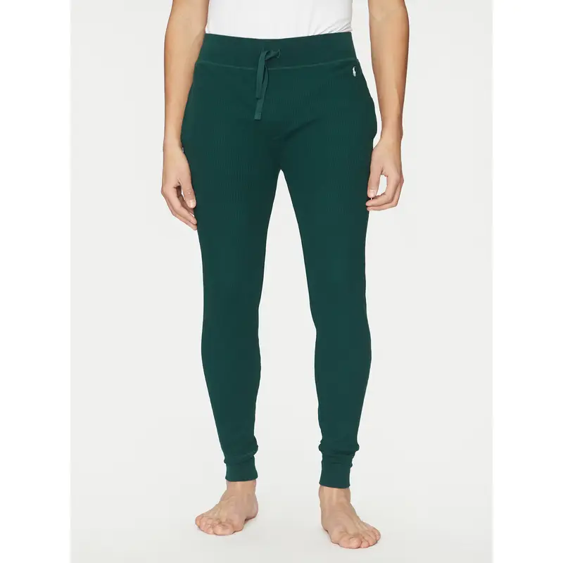 Pantalone del pigiama 714899616005 Verde Regular Fit